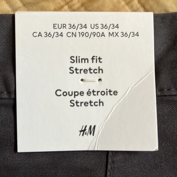 Men’s H&M Slim fit Stretch Chinos - Picture 5 of 6